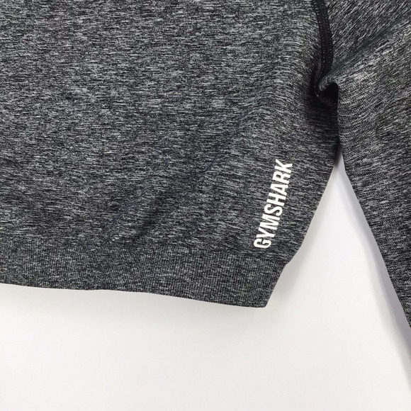 Gymshark Shirt women’s Cropped Size Small Gray - Picture 10 of 10